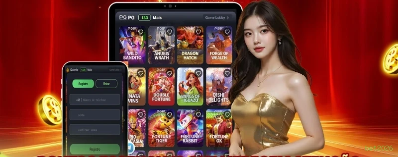 Ganhe prêmios incríveis na bet2026